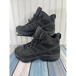 Merrell Men's Moab 2 Mid Tactical Waterproof Military Boots Black J15853 US 4.5